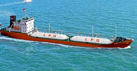 东鹏船舶打造首艘3600m3液氨/LPG船